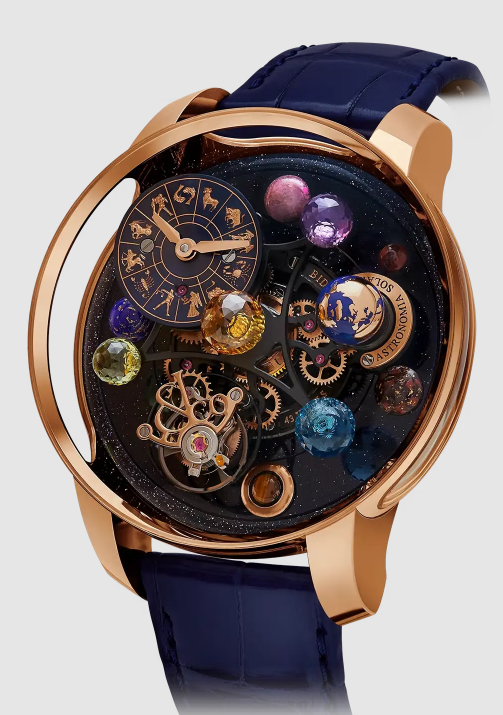 Jacob & Co astronomia solar zodiac ROSE GOLD PLANETS ZODIAC replica watch AS310.40.SP.ZK.A